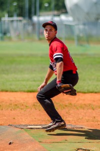 Xaver Kottmair absolvierte 6 tolle Innings als Pitcher