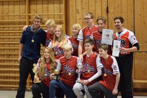 Teamfoto Jugend beim Golden Ball