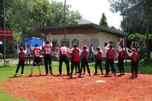 2016 07 23 - Schueler Tossball vs Caribes_Danke an Zuschauer